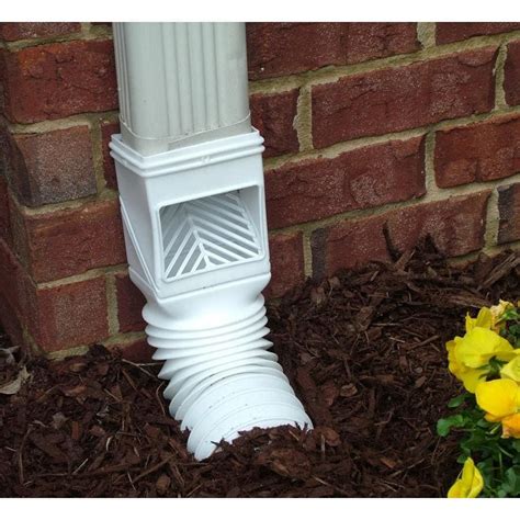 and 4 in. . Lowes downspout